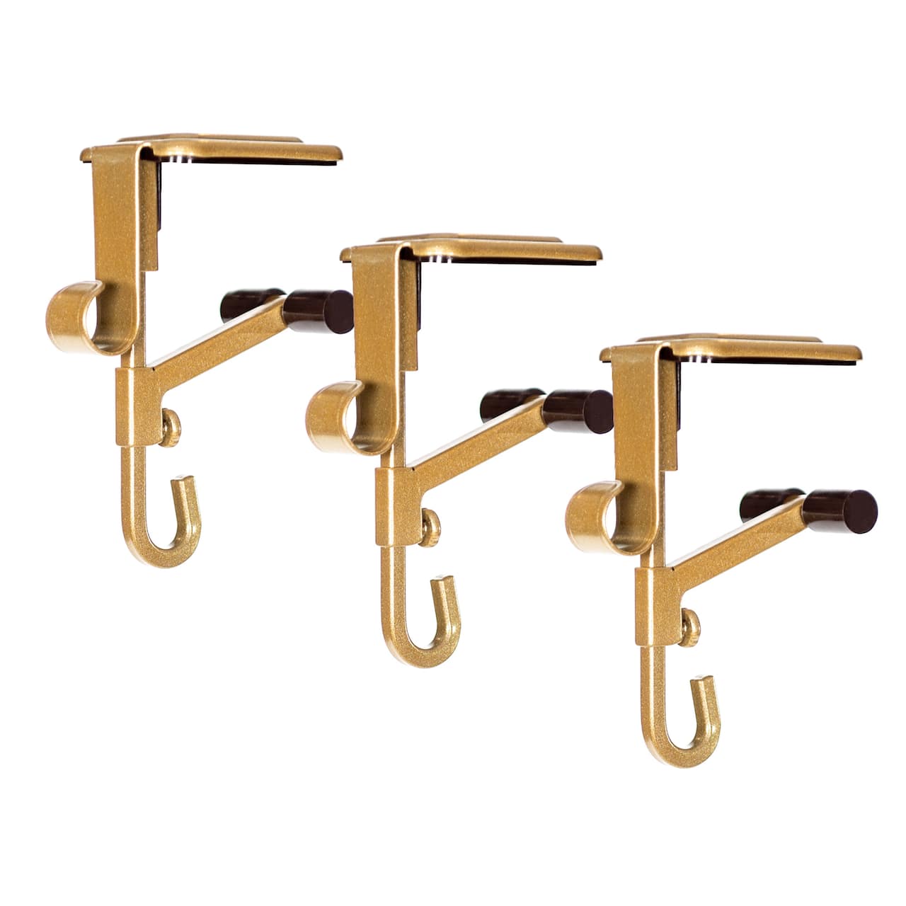 Village Lighting Mantel Garland & Stocking Hanger, 3ct.